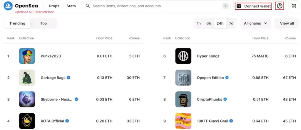 OpenSea-the-largest-NFT-marketplace