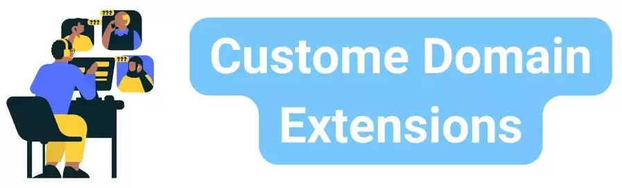 Custom domain extensions