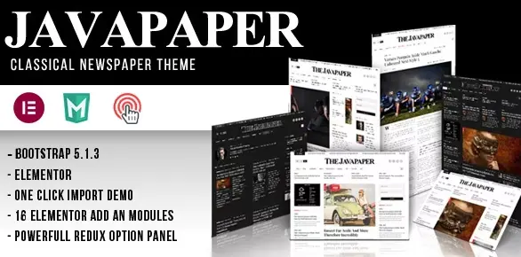 Javapaper--Classic-Newspaper-WordPress-Elementor-Theme-by-Tothetheme