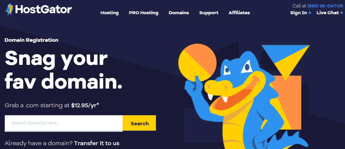 hostgator-domain-name