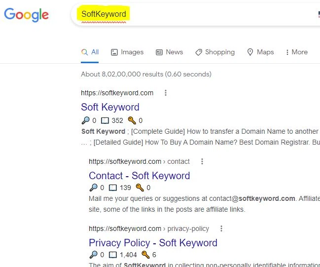 SoftKeyword-google-search-result