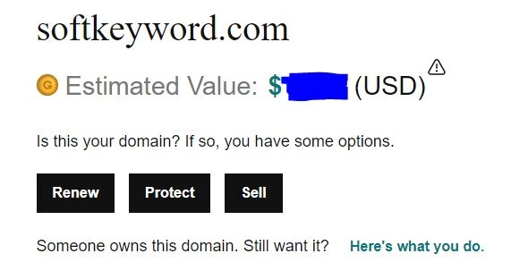 go-daddy-appraisal-valued-softkeyword-dot-com-domain-name