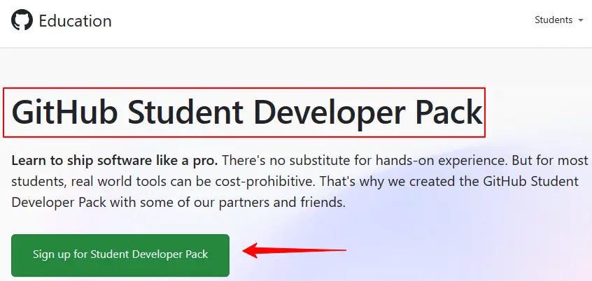 GitHub-Student-Developer-Pack-GitHub-Education