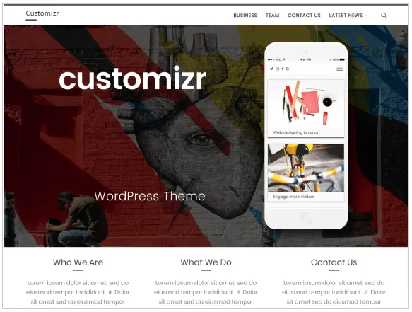 Customizr-WordPress-theme-customizable-with-elementor